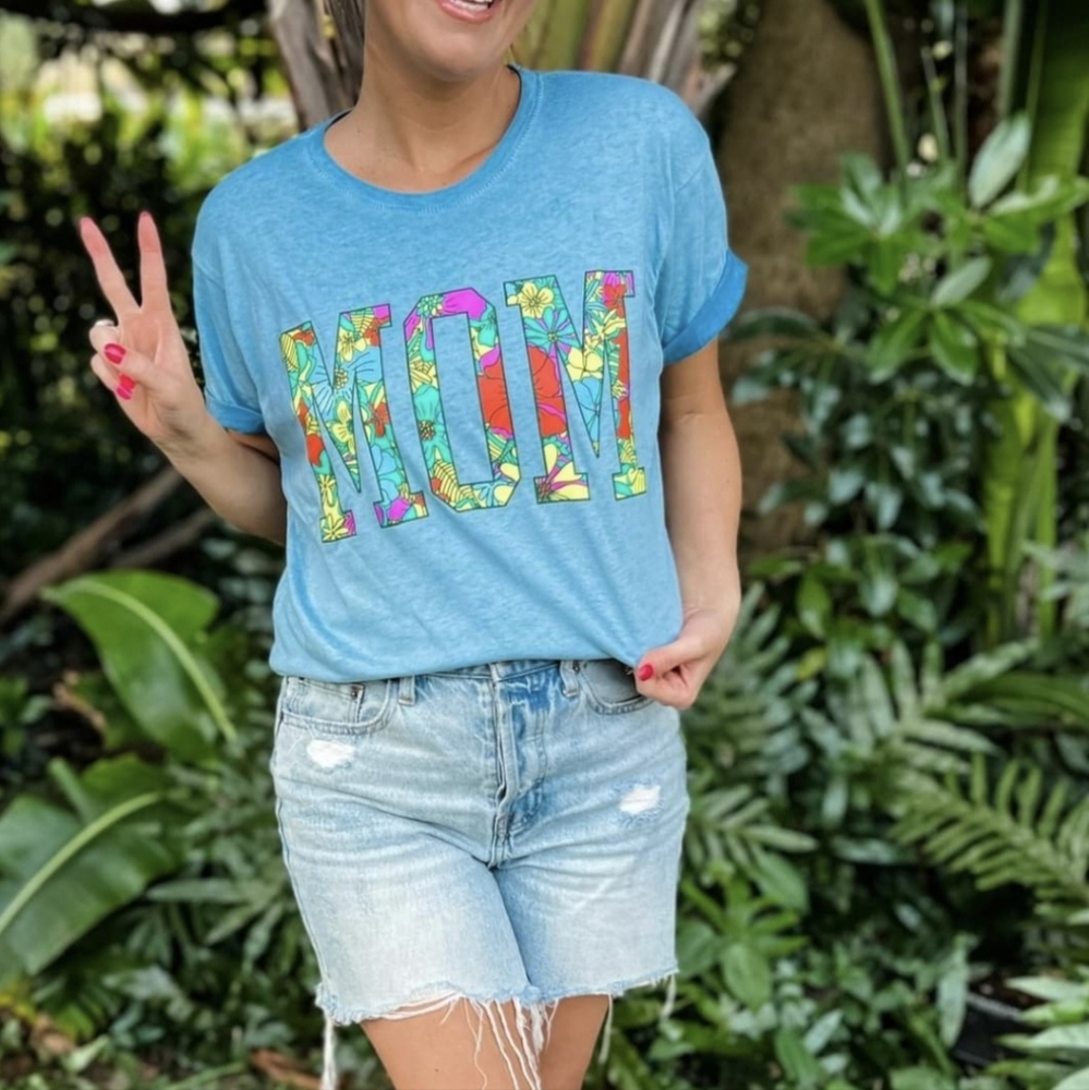 Mom Floral Shirt